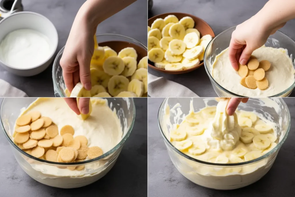 Milk being poured into a saucepan to mix with dry pudding ingredient
