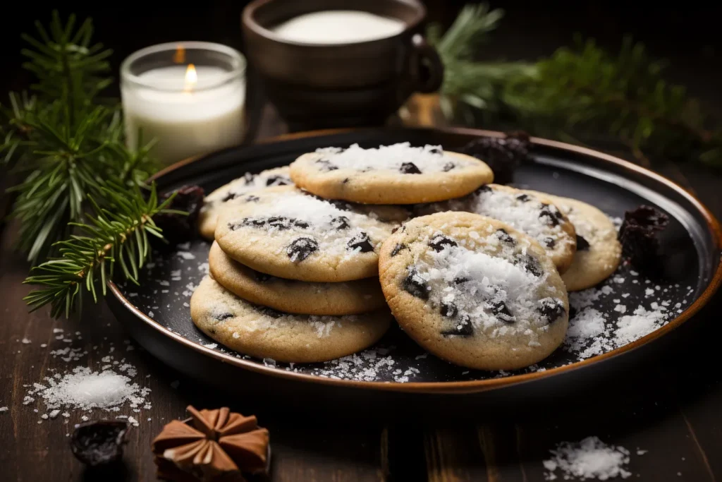Gluten-free cookies with golden edges and a soft, chewy center.